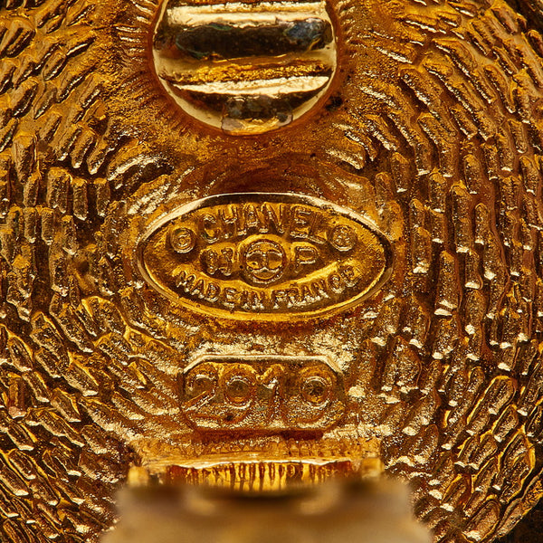 シャネル ココマーク ヴィンテージ イヤリング ゴールド メッキ レディース CHANEL 【中古】