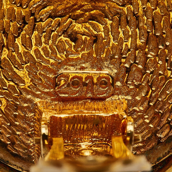 シャネル ココマーク ヴィンテージ イヤリング ゴールド メッキ レディース CHANEL 【中古】