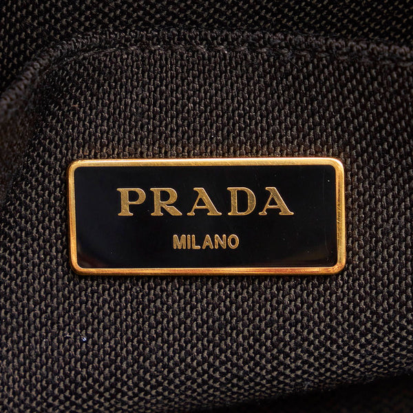 プラダ カナパ テスート ハート ハンドバッグ ショルダーバッグ 2WAY BN1877 レッド ホワイト ナイロン レディース PRADA 【中古】