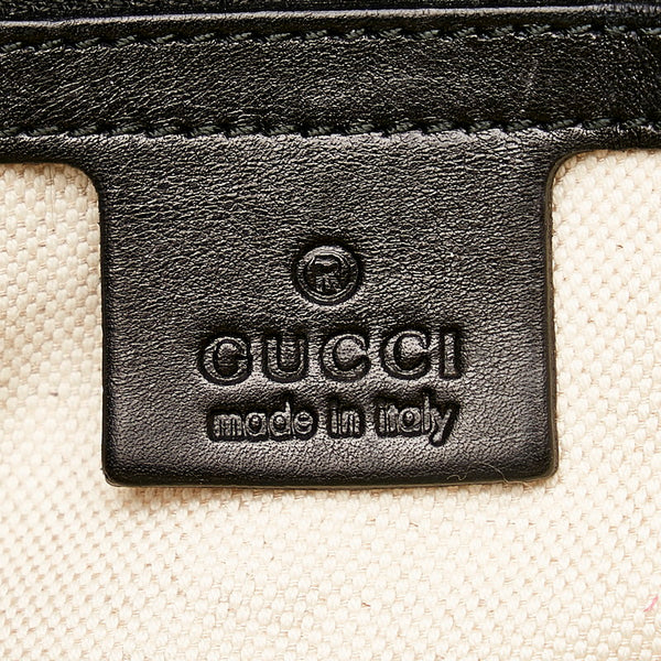 グッチ GGマーモント ヒステリア ハンドバッグ 247179 ブラック レザー レディース GUCCI 【中古】
