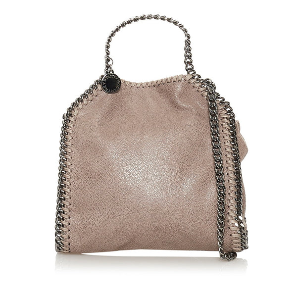 ステラマッカートニー ファラベラ ライトグレー ポリエステル ハンドバッグ ショルダーバッグ 2WAY レディース Stella McCartney 【中古】