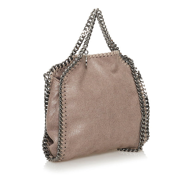 ステラマッカートニー ファラベラ ライトグレー ポリエステル ハンドバッグ ショルダーバッグ 2WAY レディース Stella McCartney 【中古】