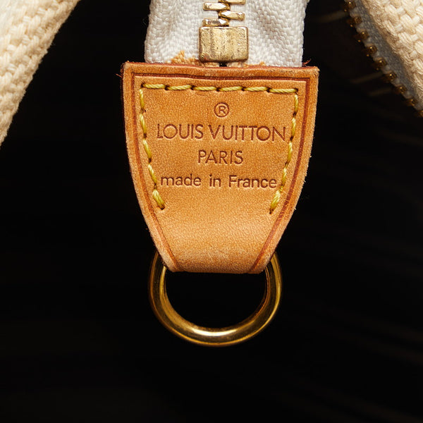 ルイ ヴィトン アンティグア カバPM  トートバッグ M40039  エクリュ ホワイト キャンバス レディース LOUIS VUITTON 【中古】