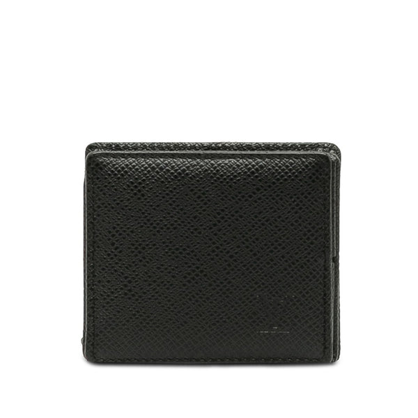 ルイ ヴィトン タイガ ポルトモネ ボワット コインケース M30382 アルドワーズ ブラック レザー レディース LOUIS VUITTON 【中古】