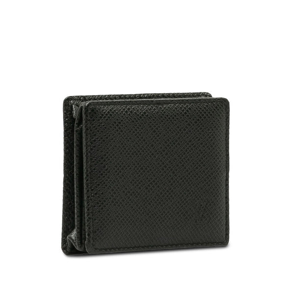 ルイ ヴィトン タイガ ポルトモネ ボワット コインケース M30382 アルドワーズ ブラック レザー レディース LOUIS VUITTON 【中古】