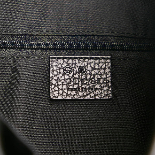 グッチ ＧGキャンバス アビー ワンショルダーバッグ 268637 ブラック キャンバス レザー レディース GUCCI 【中古】
