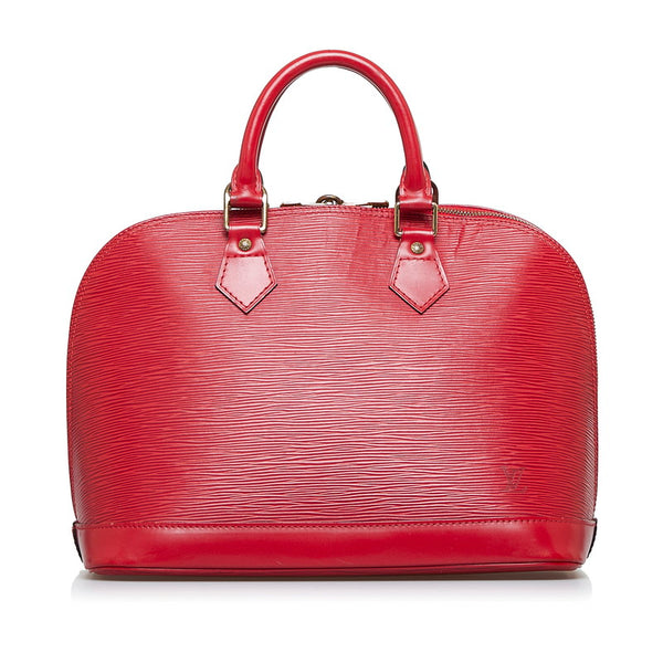 ルイ ヴィトン エピ アルマ ハンドバッグ M52147 カスティリアンレッド レザー レディース LOUIS VUITTON 【中古】