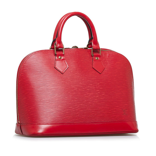 ルイ ヴィトン エピ アルマ ハンドバッグ M52147 カスティリアンレッド レザー レディース LOUIS VUITTON 【中古】
