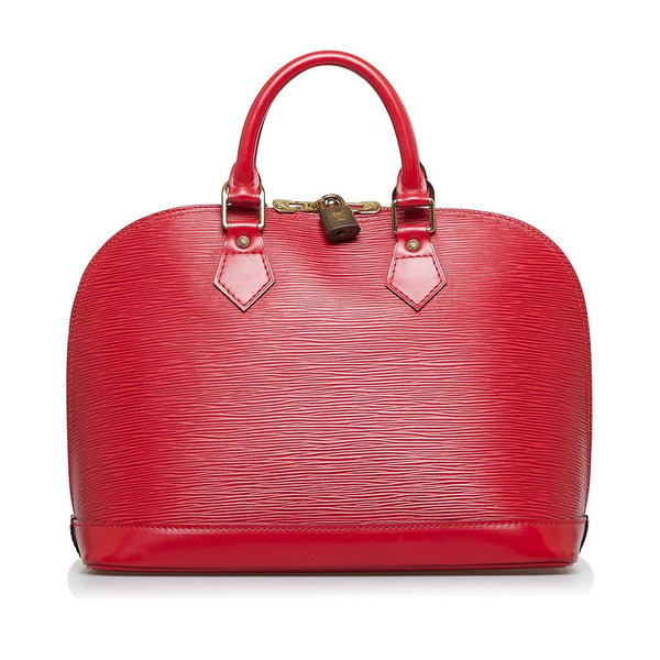 ルイ ヴィトン エピ アルマ ハンドバッグ M52147 カスティリアンレッド レザー レディース LOUIS VUITTON 【中古】
