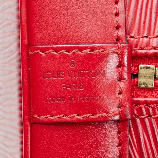 ルイ ヴィトン エピ アルマ ハンドバッグ M52147 カスティリアンレッド レザー レディース LOUIS VUITTON 【中古】