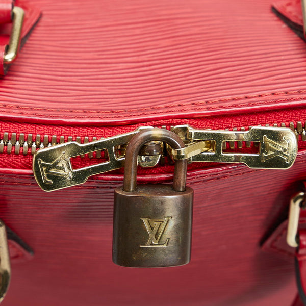 ルイ ヴィトン エピ アルマ ハンドバッグ M52147 カスティリアンレッド レザー レディース LOUIS VUITTON 【中古】