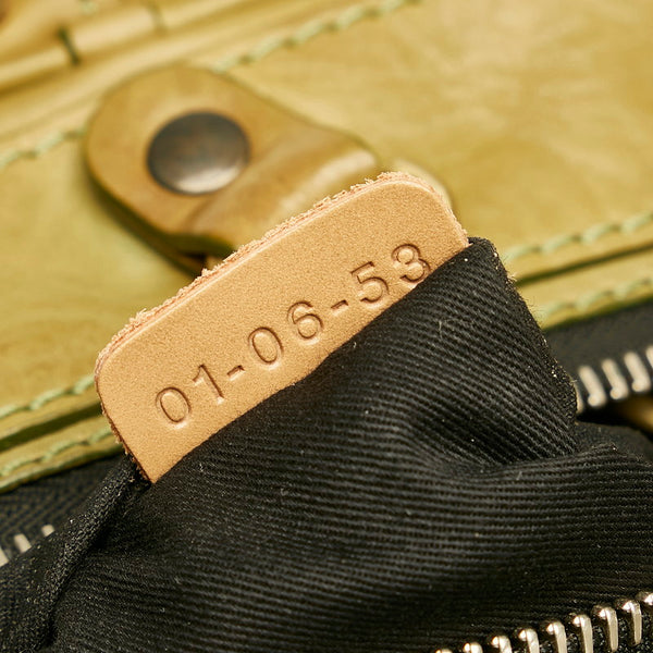 クロエ ハンドバッグ カーキ レザー レディース Chloe 【中古】