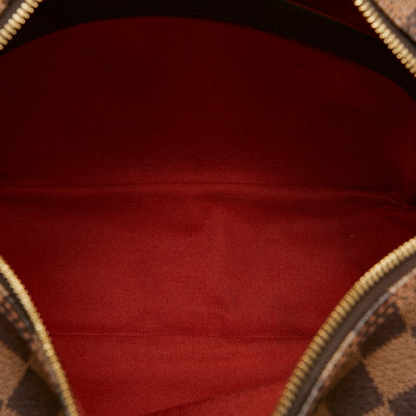 ルイ ヴィトン ダミエ  ナヴィグリオ  斜め掛け ショルダーバッグ N45255 ブラウン PVC レザー レディース LOUIS VUITTON 【中古】