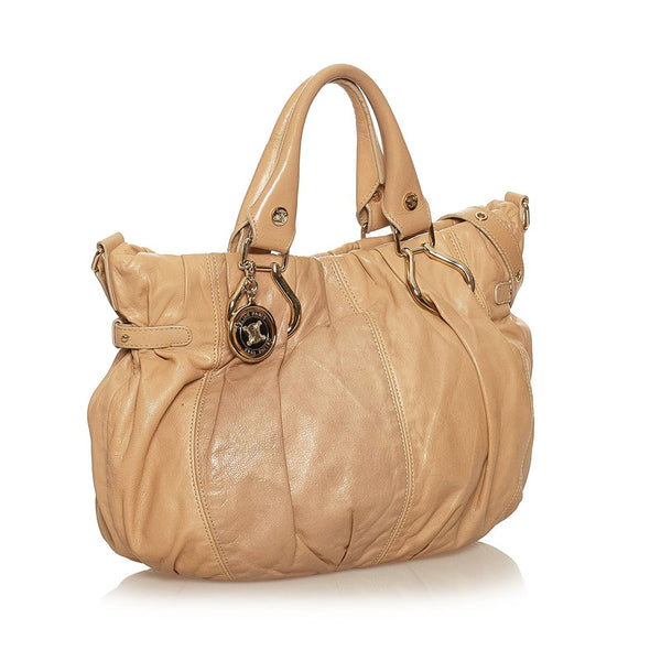 セリーヌ ハンドバッグ ショルダーバッグ 2WAY ベージュ レザー レディース CELINE 【中古】