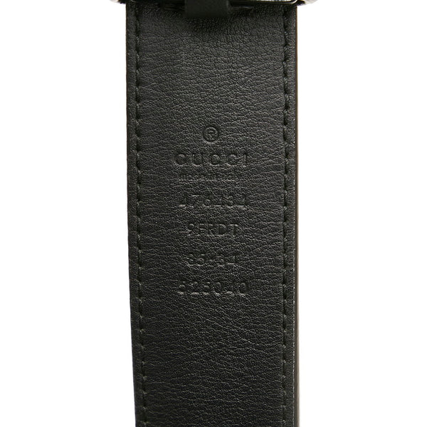 グッチ GGマーモント ウエストバッグ 476434 ブラック スウェード レザー レディース GUCCI 【中古】