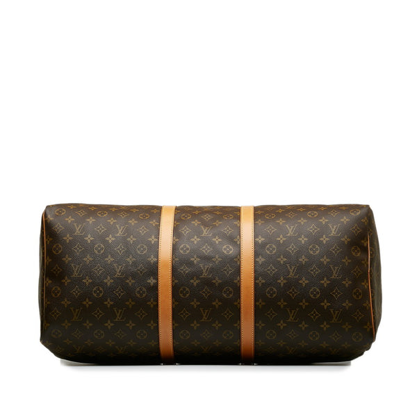 ルイ ヴィトン モノグラム キーポル60 ハンドバッグ ボストンバッグ M41422 ブラウン PVC レザー レディース LOUIS VUITTON 【中古】