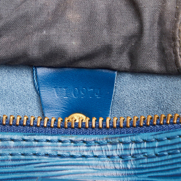ルイ ヴィトン エピ スピーディ 25 ハンドバッグ ミニボストンバッグ M43015 トレドブルー レザー レディース LOUIS VUITTON 【中古】