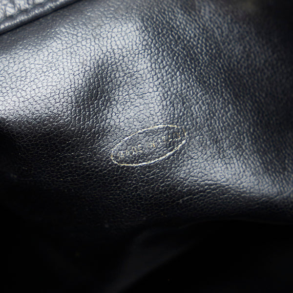 シャネル ココマーク トリプルココ ココボール  チェーン ショルダーバッグ ブラック ゴールド ラムスキン レディース CHANEL 【中古】