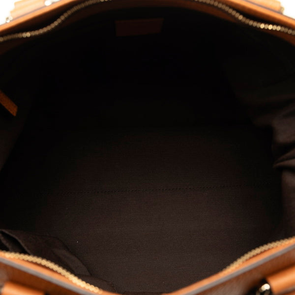 グッチ バンブー タッセル ハンドバッグ ショルダーバッグ 2WAY 365346 ブラウン レザー レディース GUCCI 【中古】