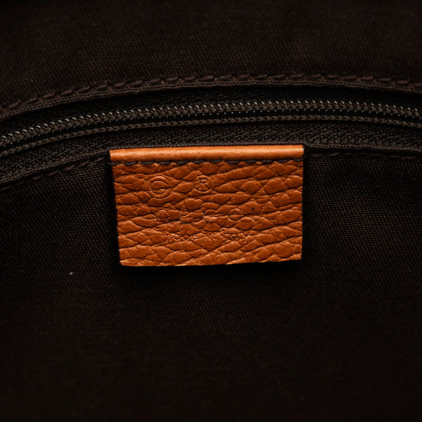 グッチ バンブー タッセル ハンドバッグ ショルダーバッグ 2WAY 365346 ブラウン レザー レディース GUCCI 【中古】