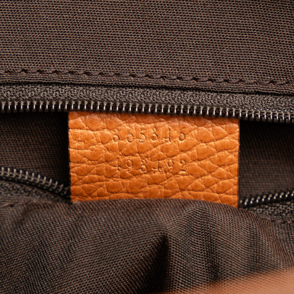 グッチ バンブー タッセル ハンドバッグ ショルダーバッグ 2WAY 365346 ブラウン レザー レディース GUCCI 【中古】