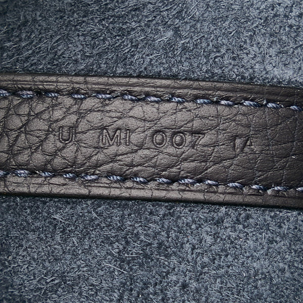 エルメス ピコタンロックPM ゴールド金具 ハンドバッグ キャバン ネイビー トリヨンクレマンス レディース HERMES 【中古】