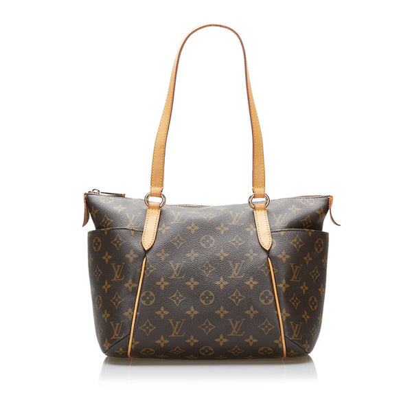 ルイ ヴィトン モノグラム トータリーPM ハンドバッグ ショルダーバッグ M56688 ブラウン PVC レザー レディース LOUIS VUITTON 【中古】