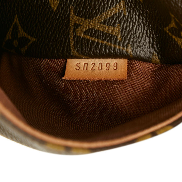 ルイ ヴィトン モノグラム トータリーPM ハンドバッグ ショルダーバッグ M56688 ブラウン PVC レザー レディース LOUIS VUITTON 【中古】