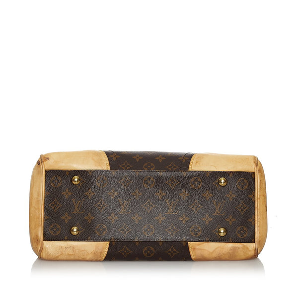 ルイ ヴィトン モノグラム ビバリーGM ハンドバッグ M40120 ブラウン PVC レザー レディース LOUIS VUITTON 【中古】