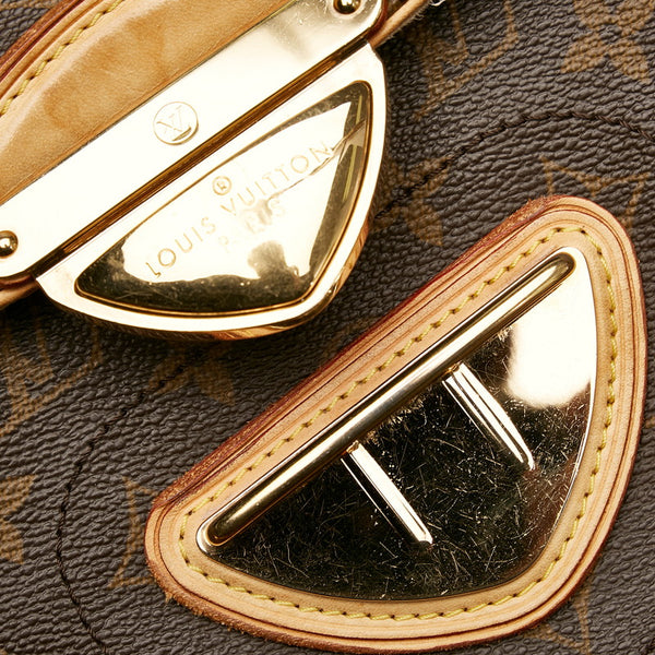 ルイ ヴィトン モノグラム ビバリーGM ハンドバッグ M40120 ブラウン PVC レザー レディース LOUIS VUITTON 【中古】