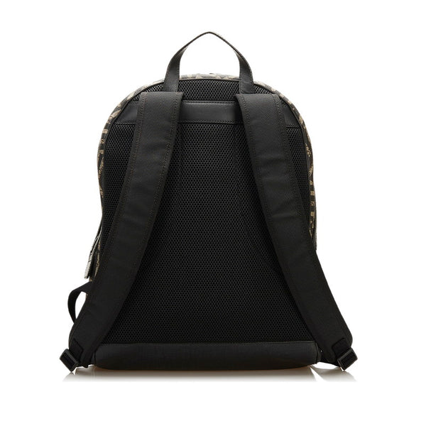 グッチ GGカレイド リュック バックパック 406370 ブラック ベージュ PVC レザー メンズ GUCCI 【中古】