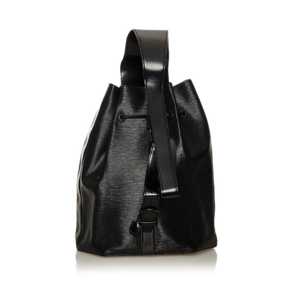 ルイ ヴィトン エピ サックアド ショルダーバッグ M80153 ブラック レザー レディース LOUIS VUITTON 【中古】