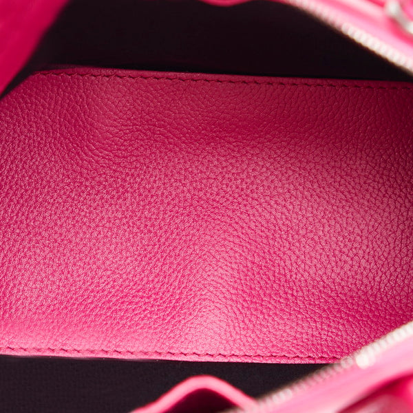 バレンシアガ ヴィルXXS トップハンドル ハンドバッグ ショルダーバッグ 2WAY 550646 ピンク レザー レディース BALENCIAGA 【中古】