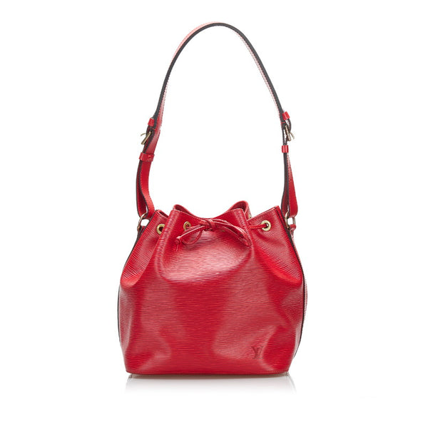 ルイ ヴィトン エピ プチノエ ショルダーバッグ M44107 カスティリアンレッド レザー レディース LOUIS VUITTON 【中古】