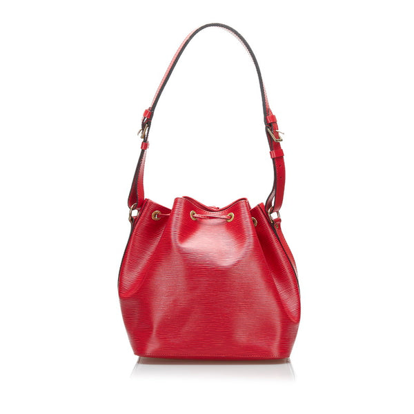 ルイ ヴィトン エピ プチノエ ショルダーバッグ M44107 カスティリアンレッド レザー レディース LOUIS VUITTON 【中古】