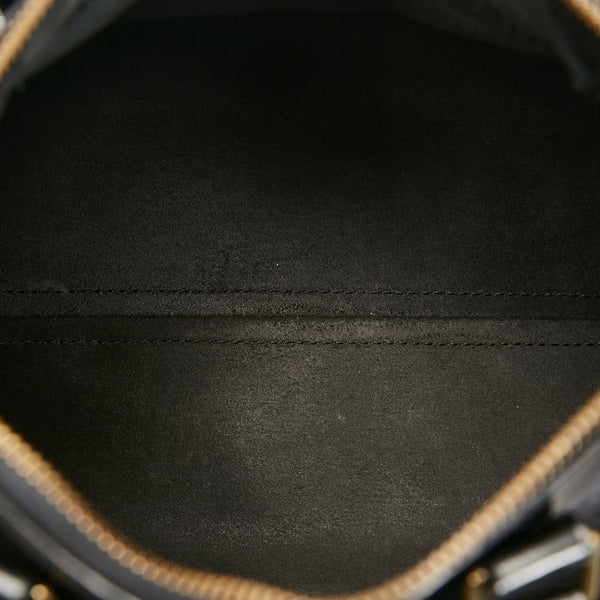 ルイ ヴィトン エピ スピーディ25 ハンドバッグ ミニボストンバッグ M43012 ノワール ブラック レザー レディース LOUIS VUITTON 【中古】