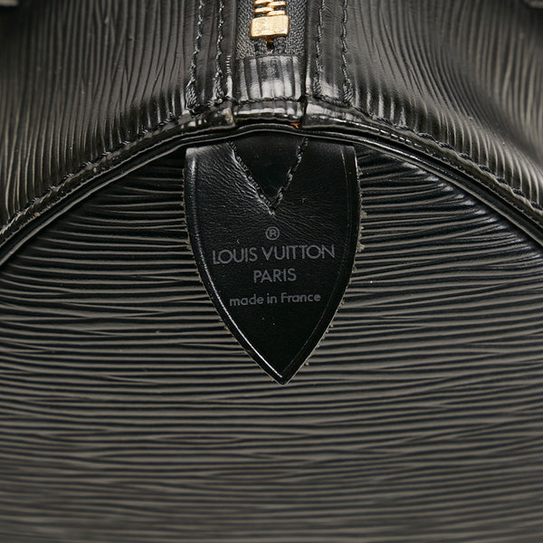 ルイ ヴィトン エピ スピーディ25 ハンドバッグ ミニボストンバッグ M43012 ノワール ブラック レザー レディース LOUIS VUITTON 【中古】