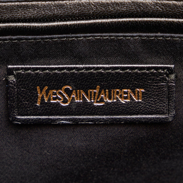 サンローラン ダウンタウン トートバッグ ブラック パテントレザー レディース SAINT LAURENT 【中古】