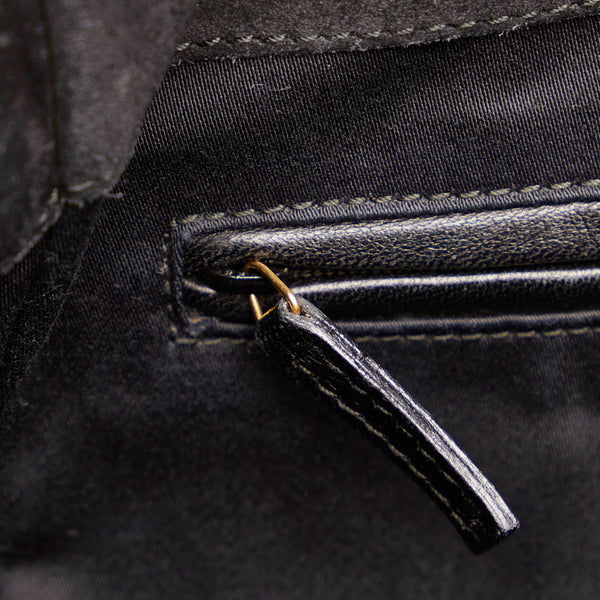 サンローラン ダウンタウン トートバッグ ブラック パテントレザー レディース SAINT LAURENT 【中古】