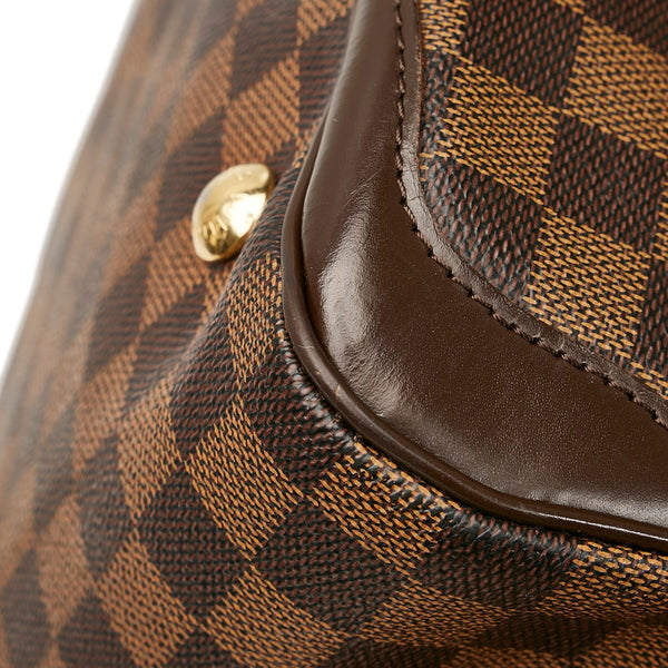 ルイ ヴィトン ダミエ ヴェローナMM  ハンドバッグ ショルダーバッグ N41118 ブラウン PVC レザー レディース LOUIS VUITTON 【中古】
