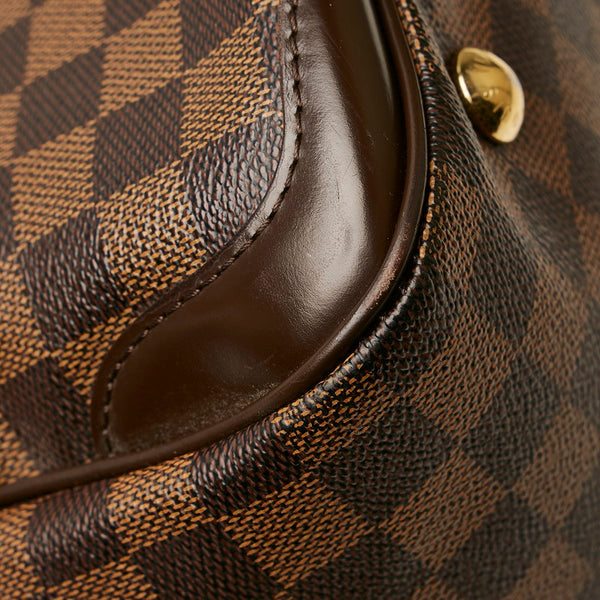 ルイ ヴィトン ダミエ ヴェローナMM  ハンドバッグ ショルダーバッグ N41118 ブラウン PVC レザー レディース LOUIS VUITTON 【中古】