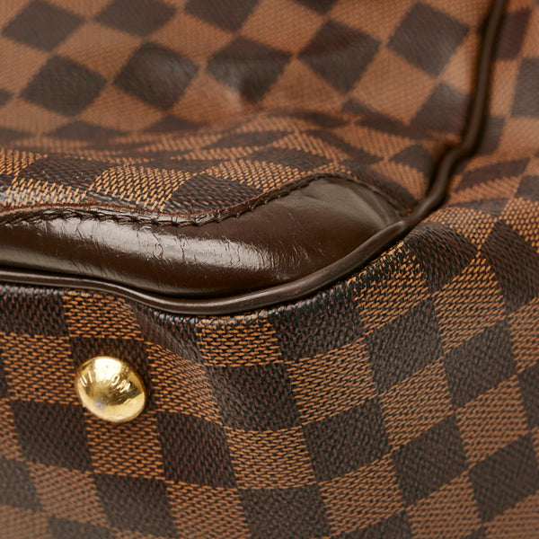 ルイ ヴィトン ダミエ ヴェローナMM  ハンドバッグ ショルダーバッグ N41118 ブラウン PVC レザー レディース LOUIS VUITTON 【中古】