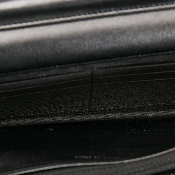 シャネル ココマーク チェーン ウォレット ミニショルダーバッグ ブラック ラビットファー レディース CHANEL 【中古】