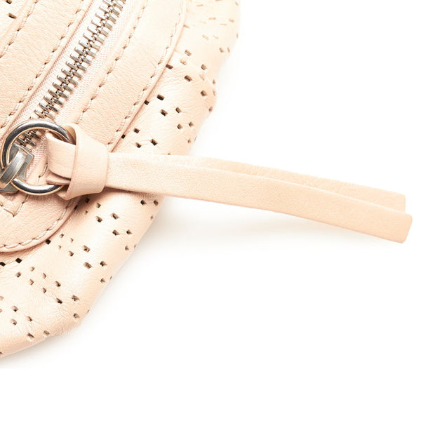 クロエ トートバッグ ピンク ベージュ レザー レディース Chloe 【中古】