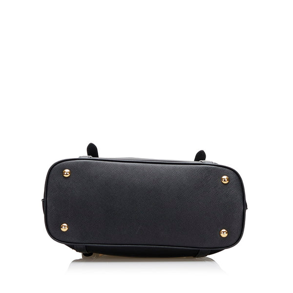 プラダ ハンドバッグ ショルダーバッグ 2WAY ブラック ナイロン サフィアーノ レディース PRADA 【中古】