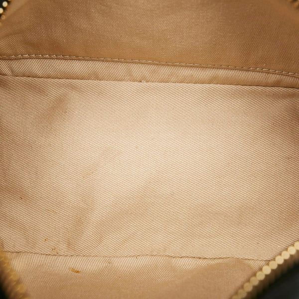 クロエ サム 斜め掛け ショルダーバッグ ブラック ブラウン レザー レディース Chloe 【中古】