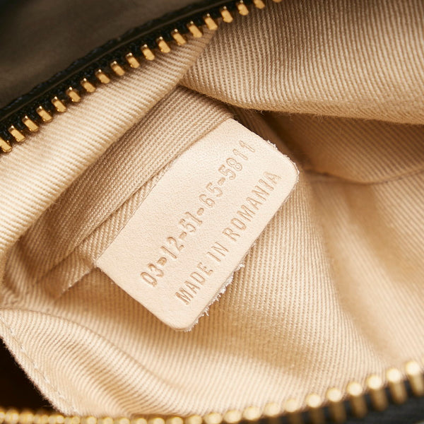 クロエ サム 斜め掛け ショルダーバッグ ブラック ブラウン レザー レディース Chloe 【中古】