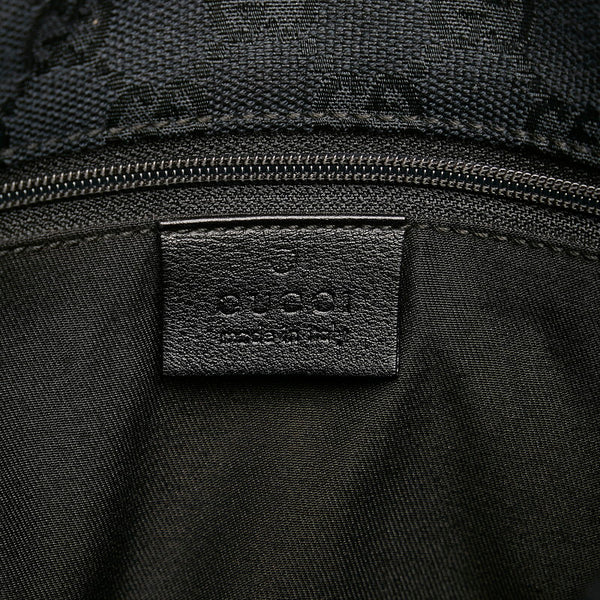 グッチ ハンドバッグ ショルダーバッグ 130736 ブラック レザー レディース GUCCI 【中古】