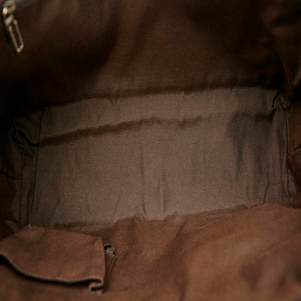 グッチ GGクリスタル トートバッグ 268639 ベージュ PVC レザー レディース GUCCI 【中古】