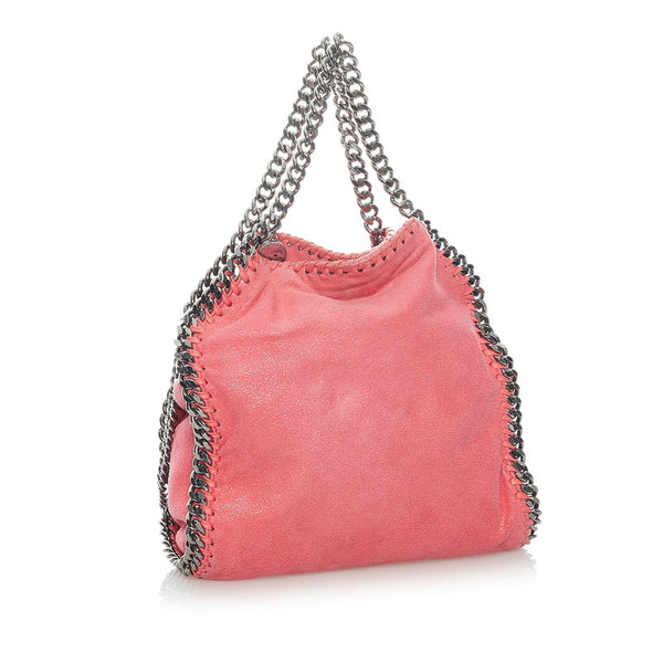ステラマッカートニー ファラベラ ミニ チェーン ショルダーバッグ ハンドバッグ 2WAY ピンク ポリエステル レディース Stella McCartney 【中古】